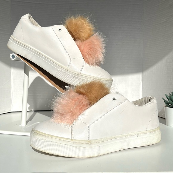 Sam Edelman Leya Platform Pom Pom Sneakers - Picture 1 of 12